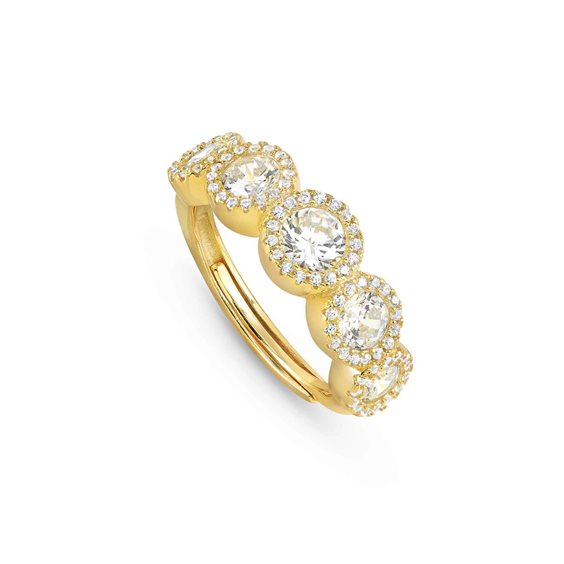 Anello Nomination Donna Seidivina in Argento Cubic Zirconia 241401/012 - 241401/012